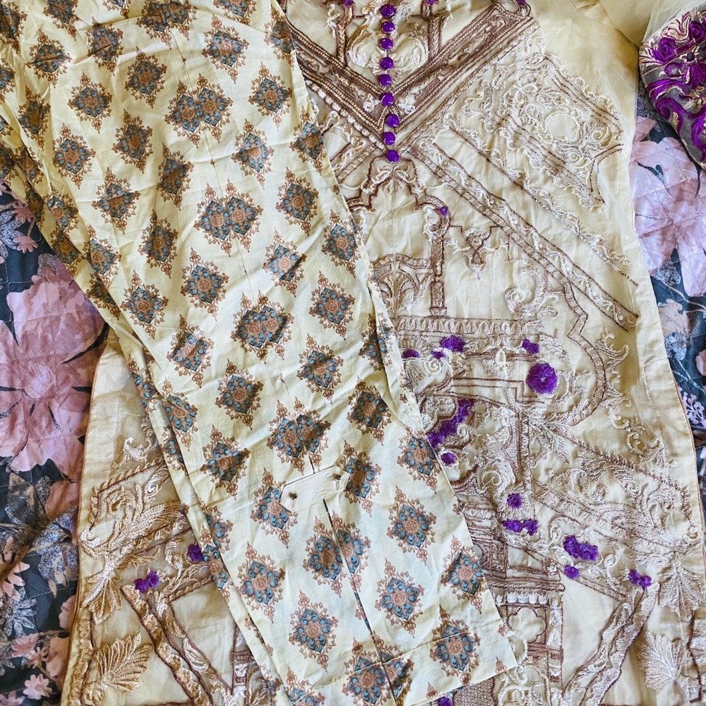 Pakistani brand new net shirt. With slik duppat - Picture 7 of 16